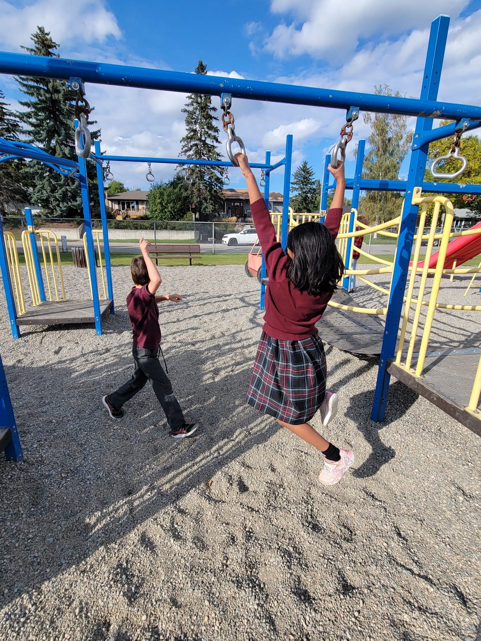 Children enjoying outdoor play at Canada Bear
